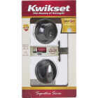 Kwikset Signature Series Venetian Bronze Single Cylinder Deadbolt Image 3