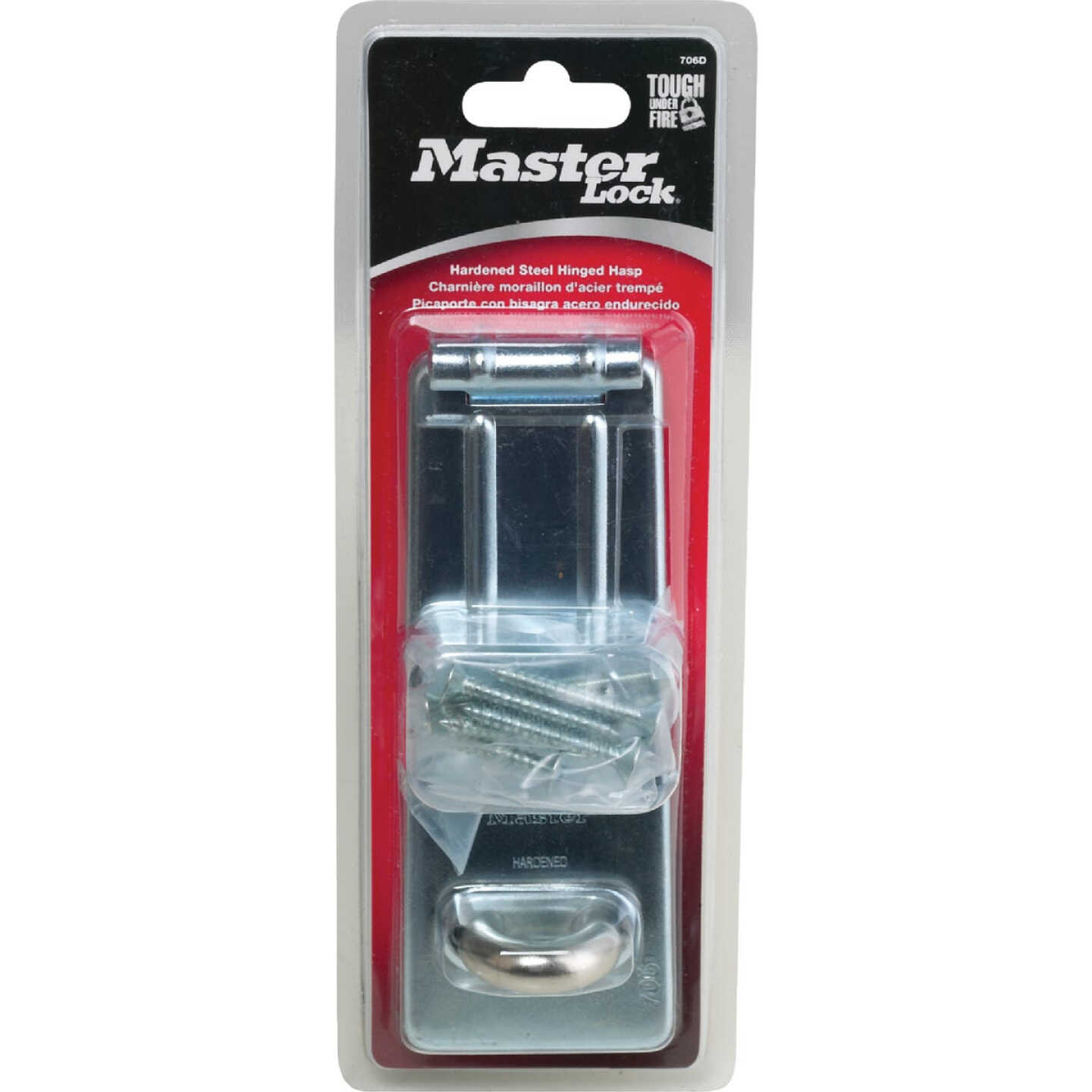 Master Lock 6 In. x 2-1/3 In. Safety Hasp Image 2