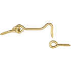 National Hardware Solid Brass 2-1/2 In. Hook & Eye Bolt Image 1