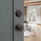 Kwikset Signature Series Juno Venetian Bronze Deadbolt and Door Knob Combo Image 2