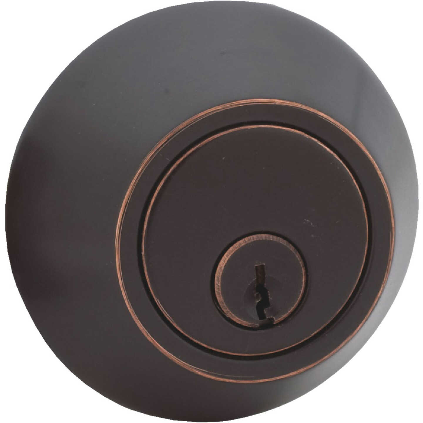 Steel Pro Oil Rubbed Bronze Double Cylinder Deadbolt Image 1