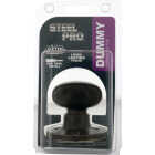 Steel Pro Oil Rubbed Bronze Dummy Door Knob Image 2