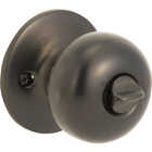 Steel Pro Oil Rubbed Bronze Bed & Bath Door Knob Image 1