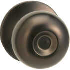 Steel Pro Oil Rubbed Bronze Hall & Closet Door Knob Image 1