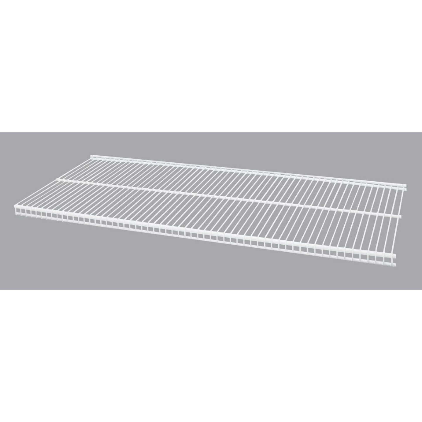 Organized Living FreedomRail 3 Ft. W. x 12 in. D Profile Ventilated Closet Shelf, White Image 1