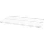 Organized Living FreedomRail 3 Ft. W. x 12 in. D Profile Ventilated Closet Shelf, White Image 2