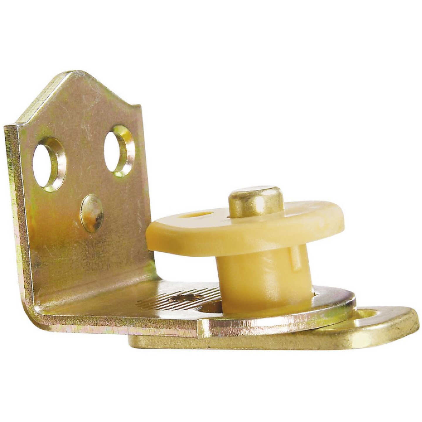 National Hardware 3/4 In. to 1-3/8 In. Satin Brass Swing & Stay Door Hinge Image 1