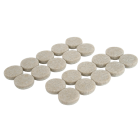 Magic Sliders 3/4 In. Oatmeal Self Adhesive Felt Pads,(20-Count) Image 1