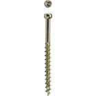 SPAX #8 x 2 In. T10 Plus Cylindrical Head HCR (Exterior Rated) Yellow Trim Screw (100-Count) Image 1