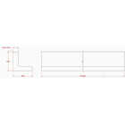Hillman SteelWorks 1/8 In. x 1/2 In. x 3 Ft. Weldable Hot-Rolled Steel Angle Image 3