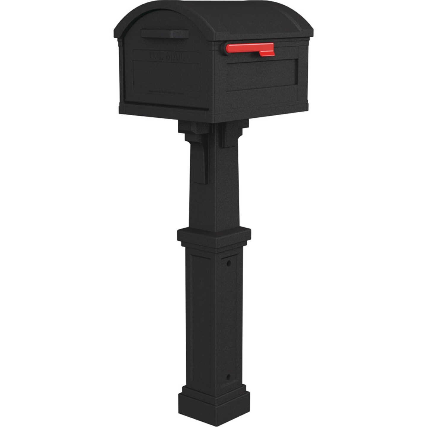 Gibraltar Grand Haven Black All In One Mailbox Image 1