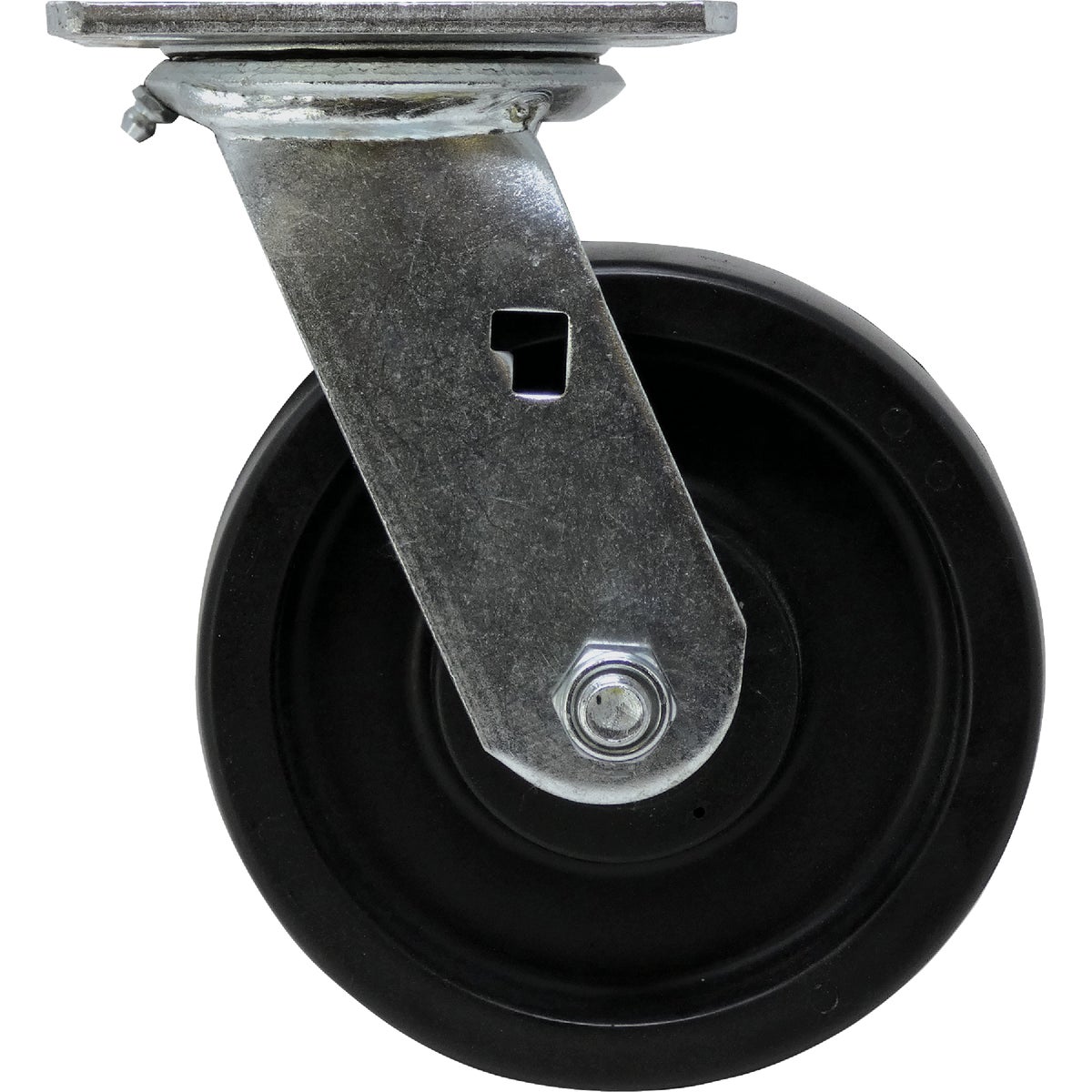Shepherd Hardware 6 In. Medium-Heavy-Duty Polypropylene Swivel Plate Caster