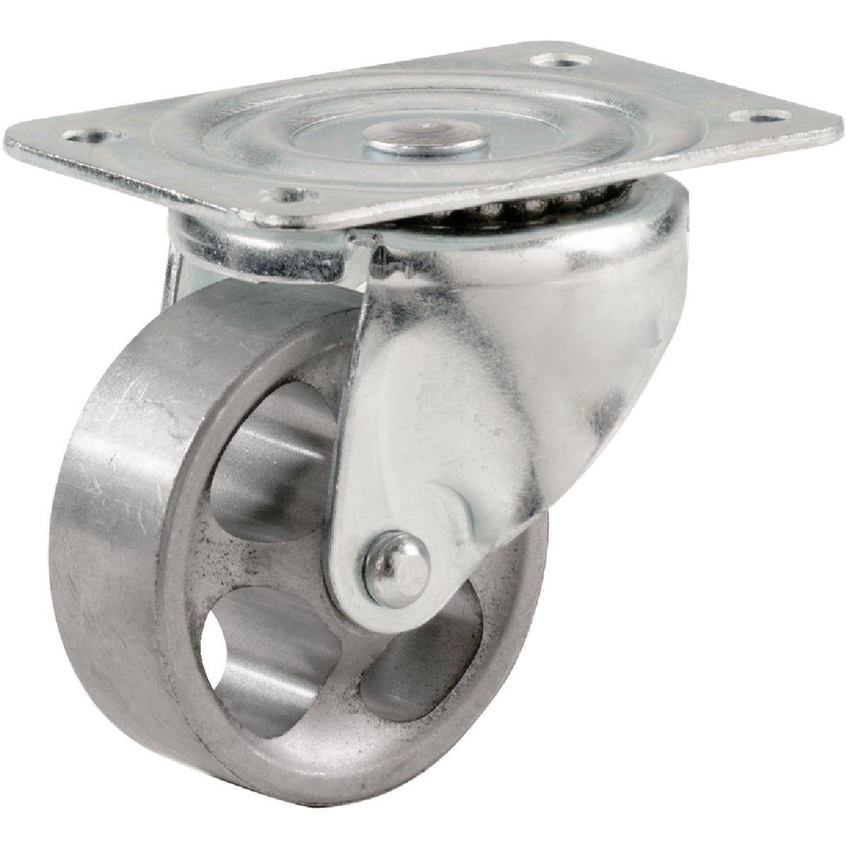 Shepherd Hardware 3 In. Cast-Iron General-Duty Swivel Plate Caster