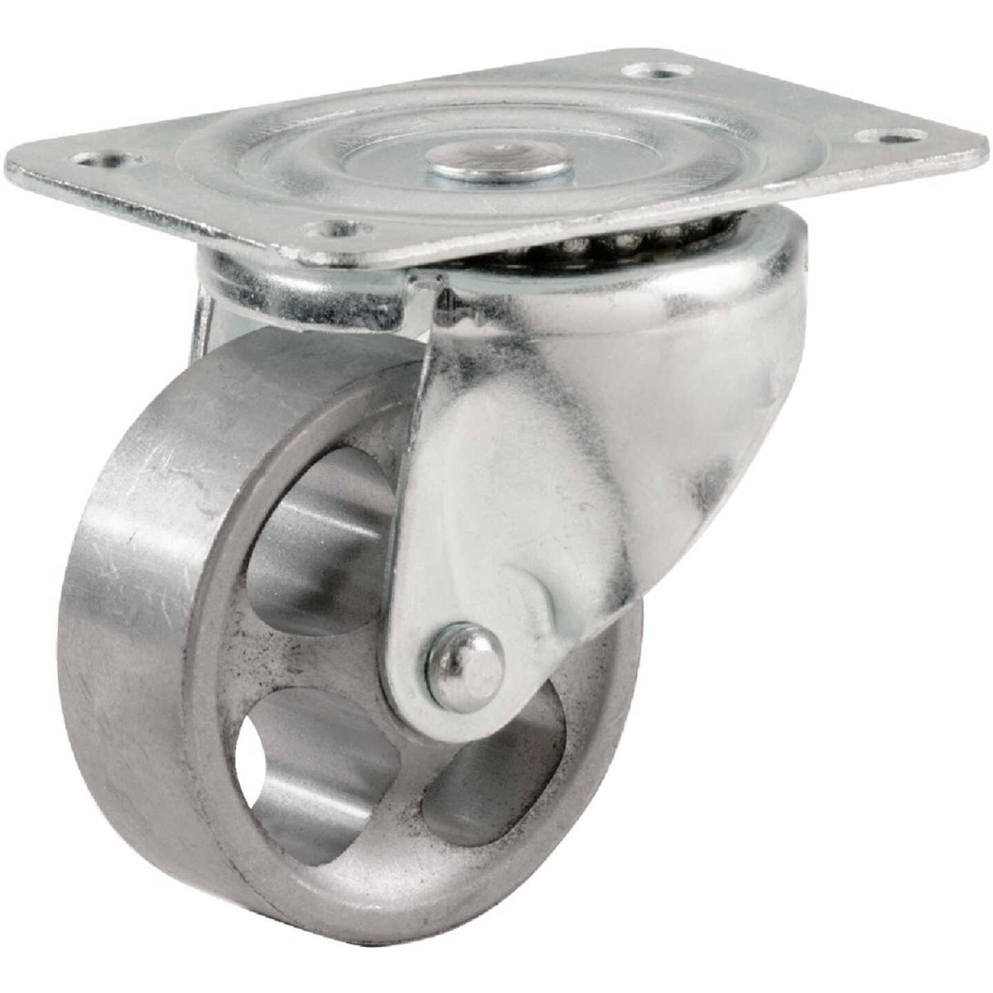 Shepherd Hardware 3 In. Cast-Iron General-Duty Swivel Plate Caster Image 1