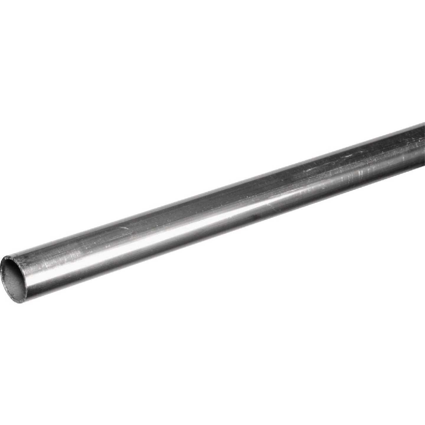 Hillman SteelWorks 1 In. x 8 Ft. Bright Aluminum Round Tube Image 1