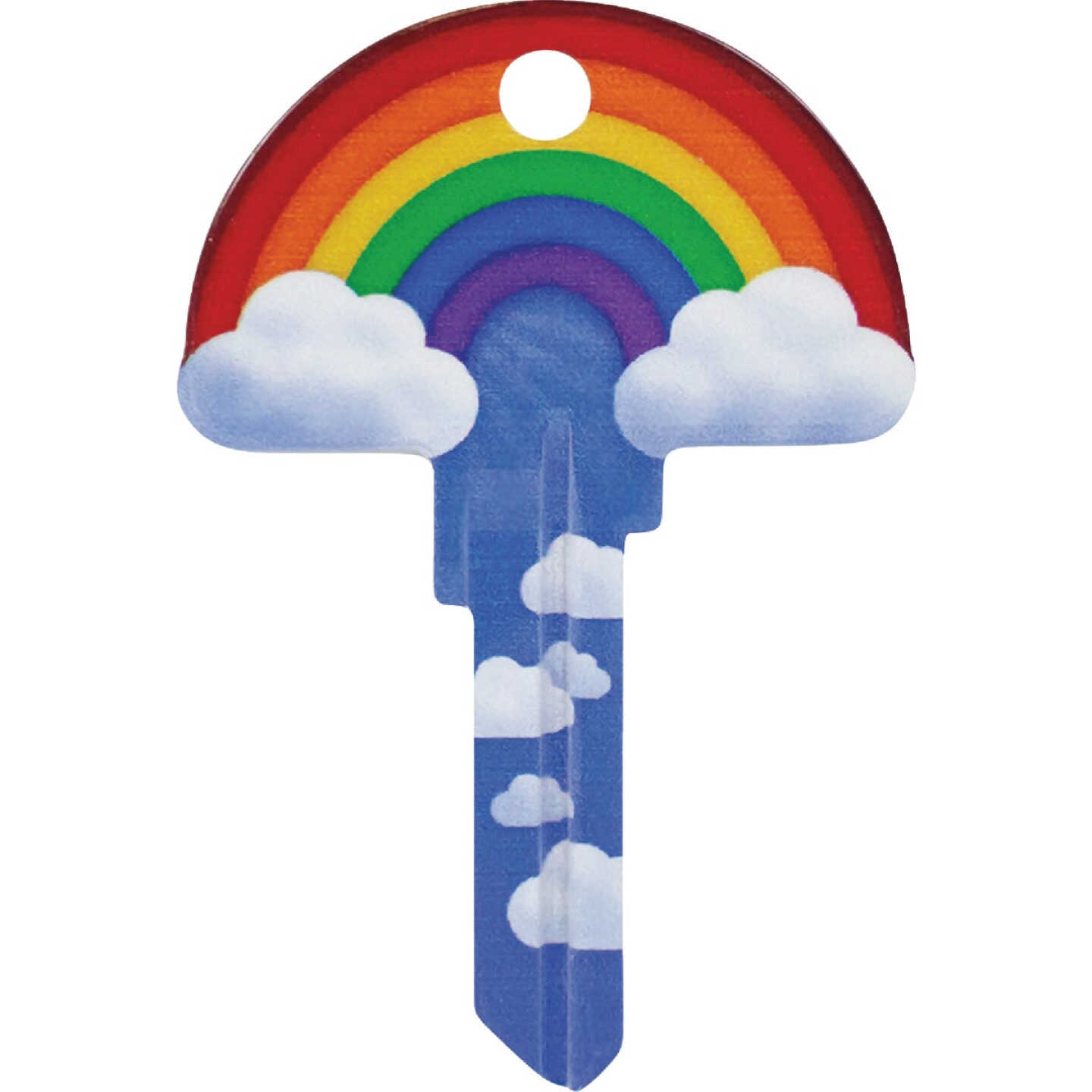 Lucky Line Rainbow Key Shapes Decorative House Key - SC1 Image 1