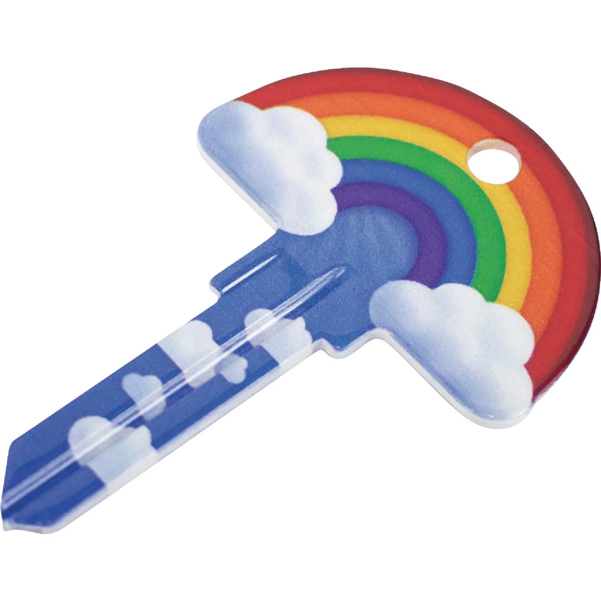 Lucky Line Rainbow Key Shapes Decorative House Key - SC1 Image 4