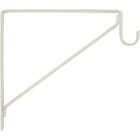 National Hardware White Heavy Duty Shelf/Rod Bracket, Bulk Image 1