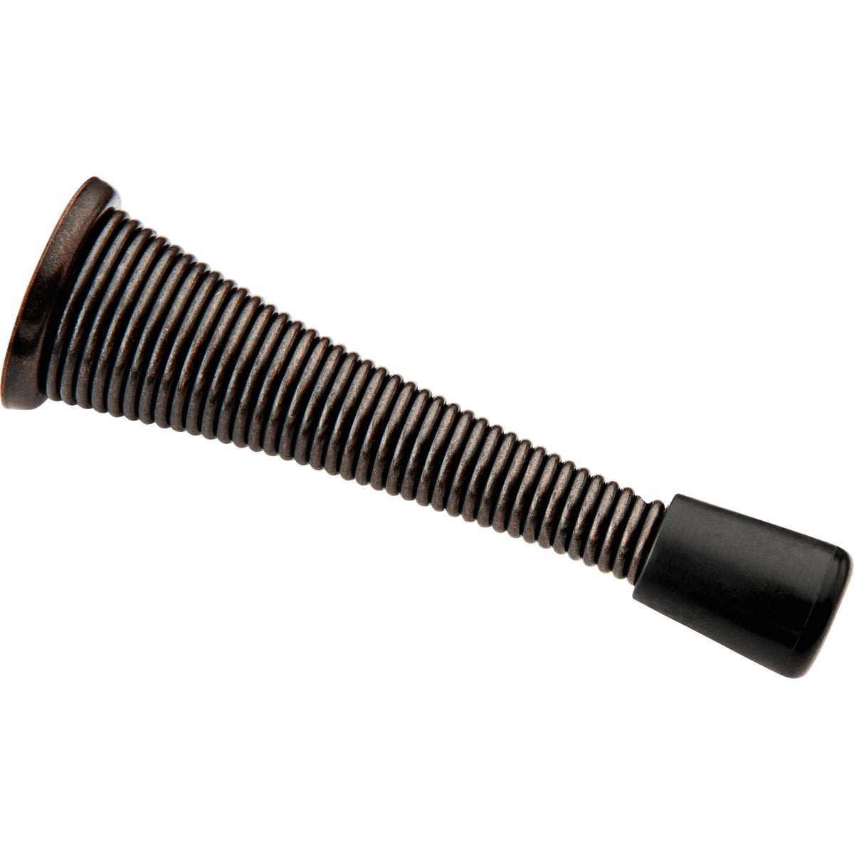 National Hardware 3 In. Oil Rubbed Bronze Spring Door Stop Image 1