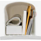 Parsons Medium White Plastic Post Mount Mailbox Image 2