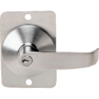 Tell Satin Stainless Exit Door Lever Image 1