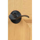 Schlage Aged Bronze Entry Door Handleset with Accent Lever Image 4