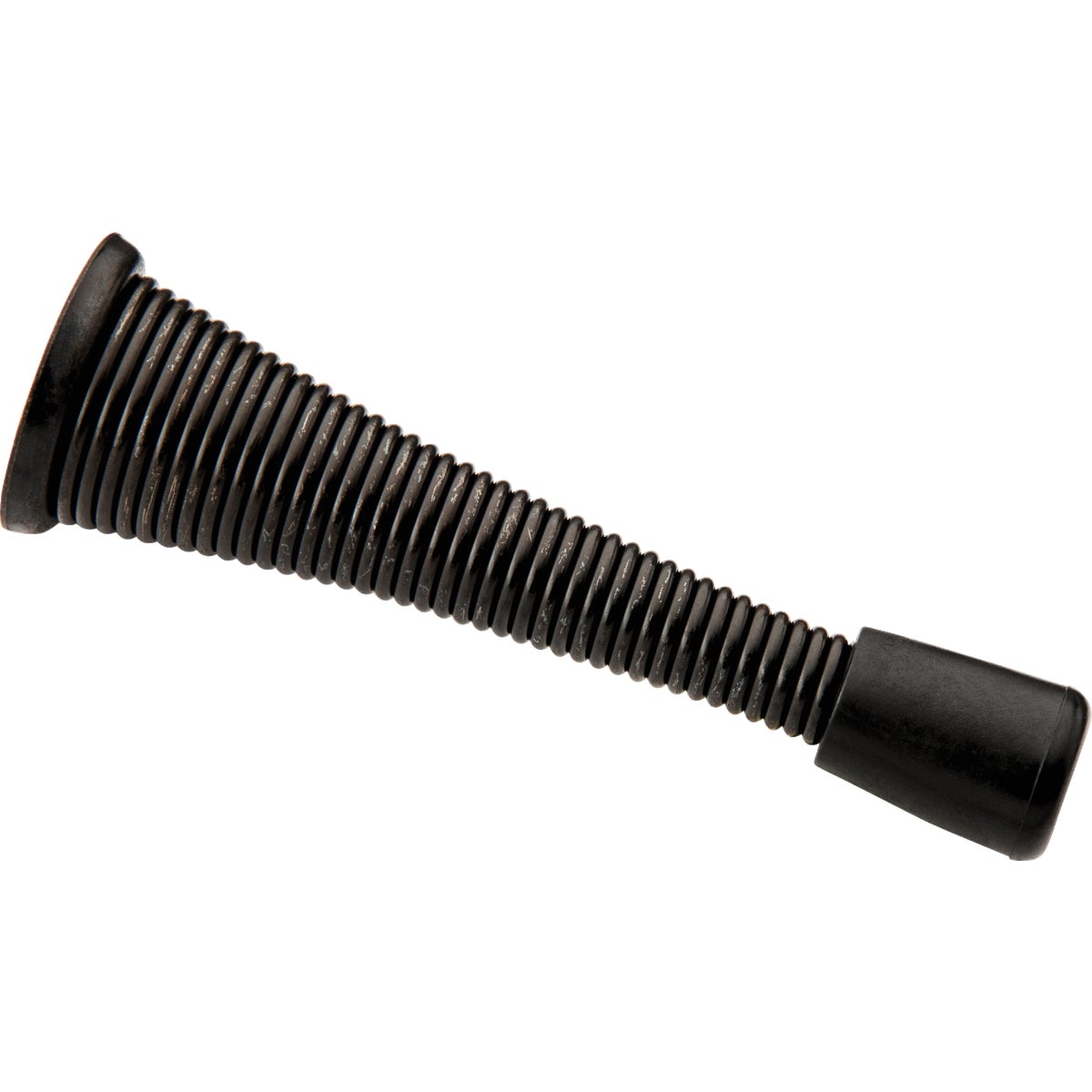 National Hardware 3 In. Matte Black Spring Door Stop