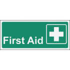Hy-Ko Plastic Sign, First Aid Image 1