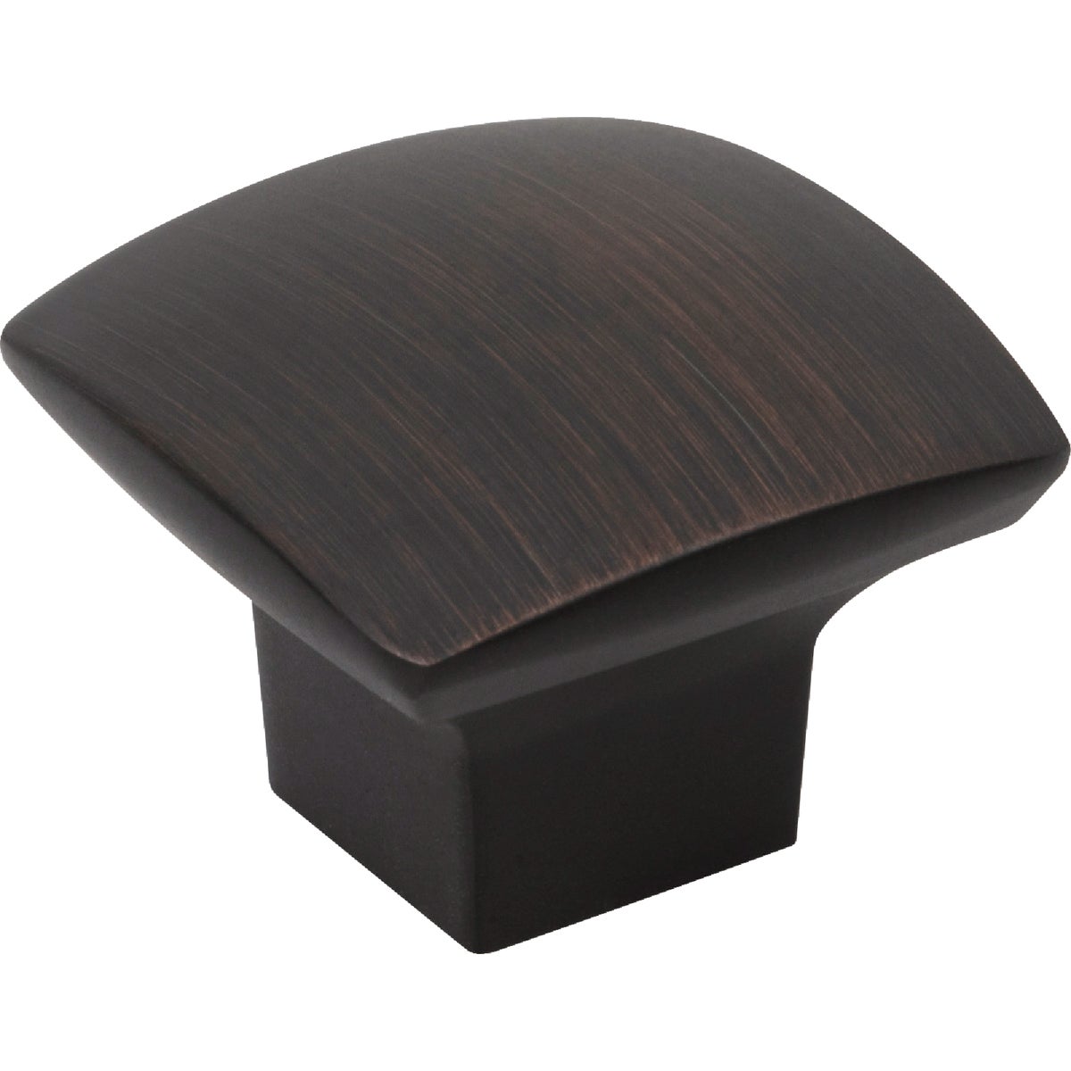 Jeffrey Alexander Sonoma 1-3/16 In. Length Brushed Oil Rubbed Bronze Square Knob