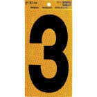 Hy-Ko 5 In. Yellow Reflective Number 3 Image 1