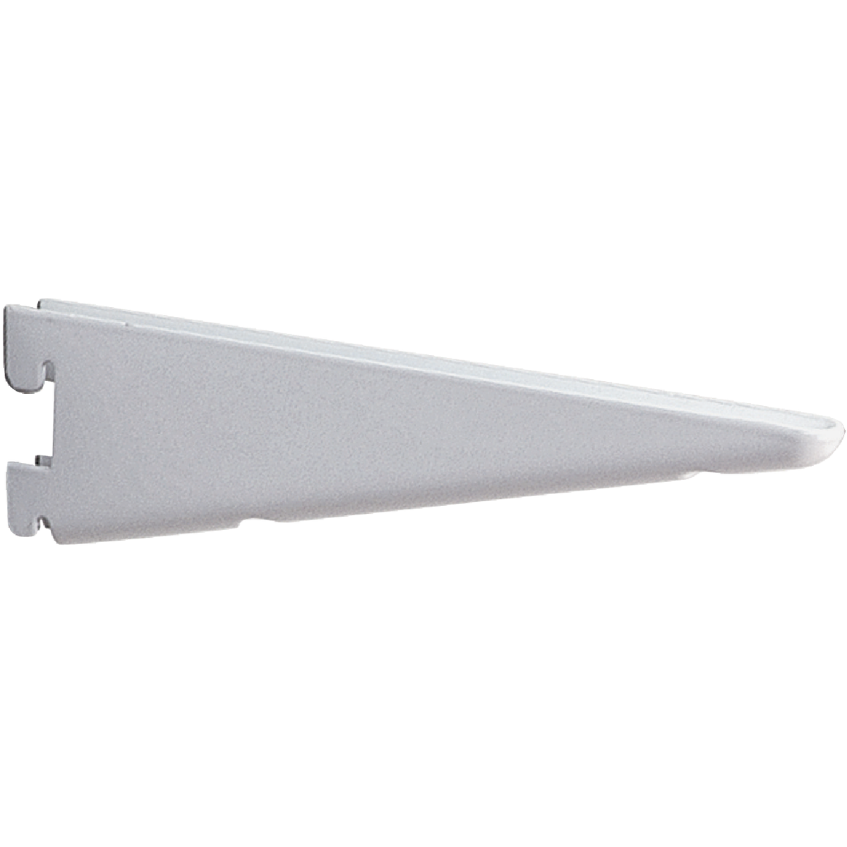 Knape & Vogt 182 Series 10-1/2 In. Titanium Steel Heavy-Duty Double-Slot Shelf Bracket Image 1