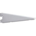Knape & Vogt 182 Series 10-1/2 In. Titanium Steel Heavy-Duty Double-Slot Shelf Bracket Image 1