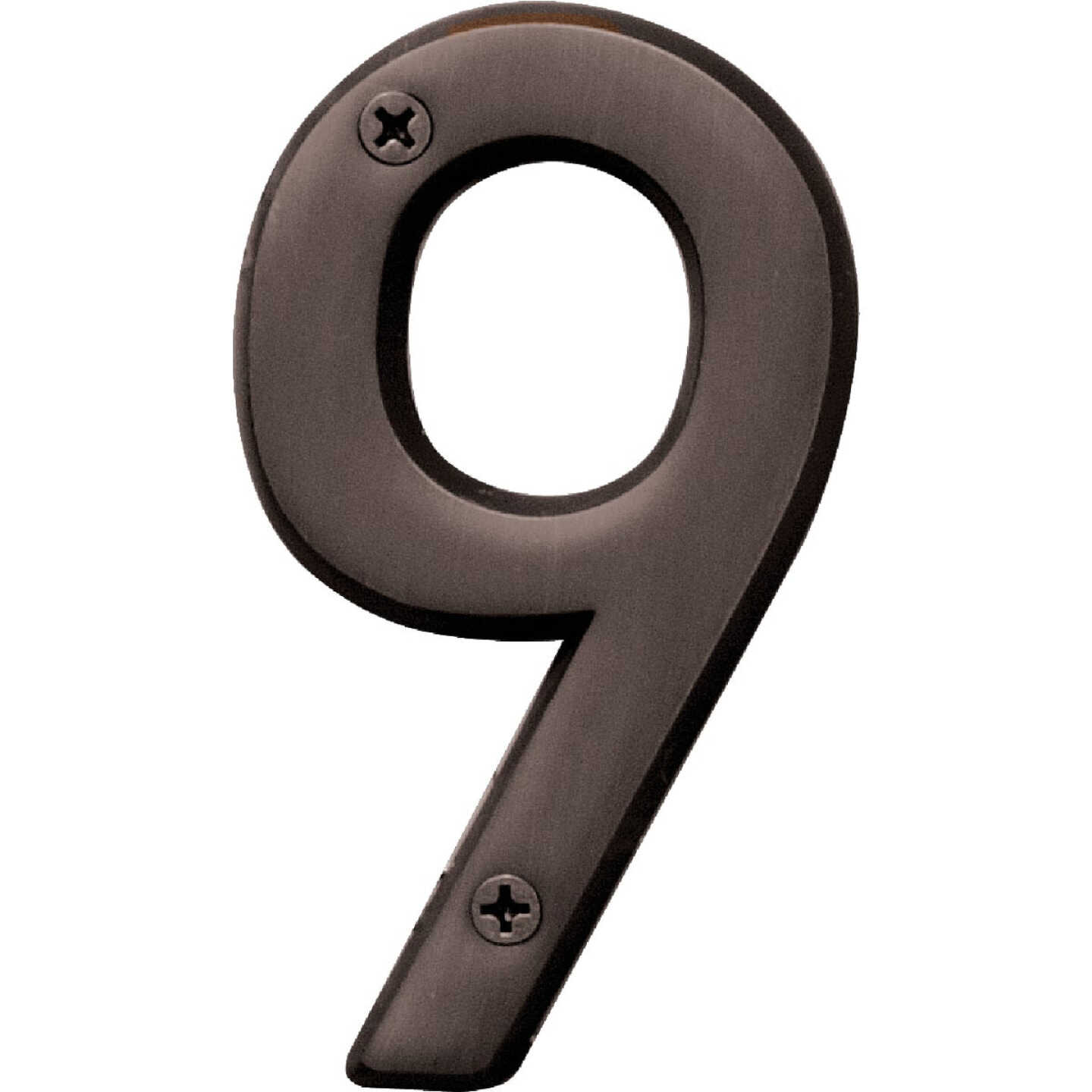 Hy-Ko Prestige Series 4 In. Oil Rubbed Bronze House Number Nine Image 1