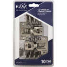 KasaWare 1/2 In. Overlay Compact Hinges (10-Pack) Image 1