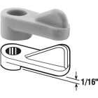 Prime-Line 1/16 In. Gray Plastic Window Screen Clip (8 Count) Image 1