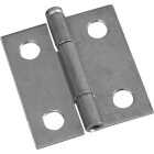 National Hardware 1-1/2 In. Zinc Loose-Pin Narrow Hinge (2-Pack) Image 1