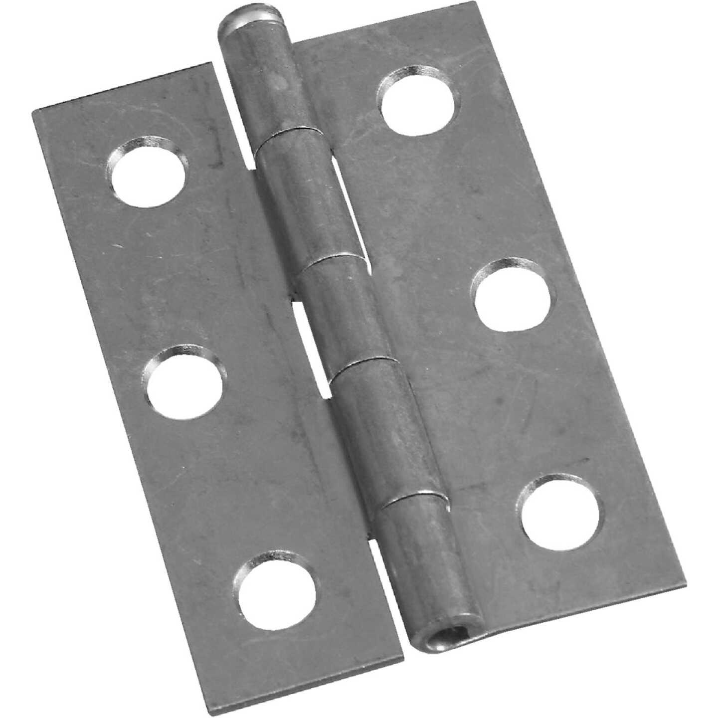 National Hardware 2-1/2 In. Zinc Loose-Pin Narrow Hinge (2-Pack) Image 1