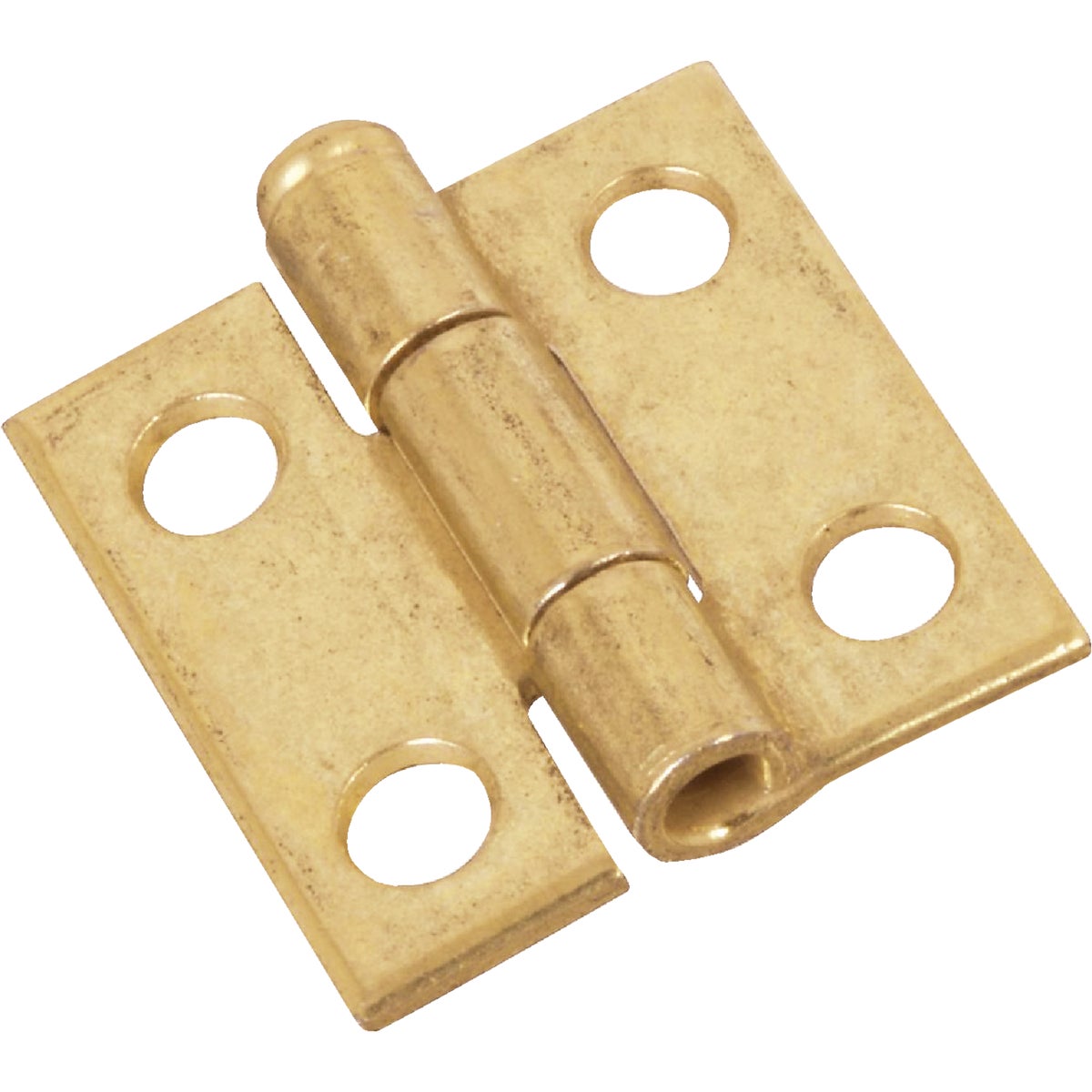 National Hardware 1 In. Brass Loose-Pin Narrow Hinge (2-Pack)