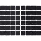 Wrap-It Storage Stick 'Em 1 In. Black Hook & Loop Square (24 Ct.) Image 1