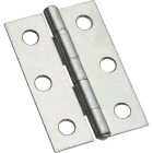 National Hardware 2-1/2 In. Zinc Tight-Pin Narrow Hinge (2-Pack) Image 1