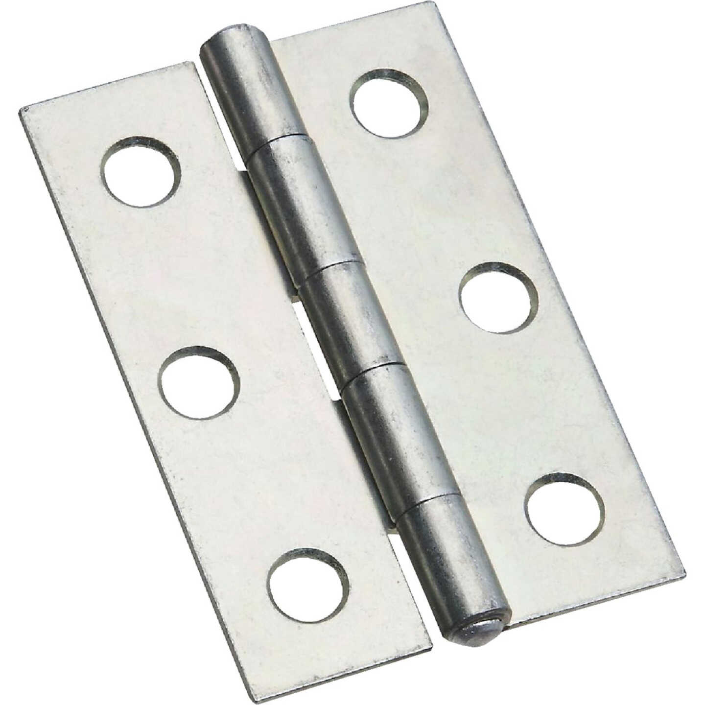 National Hardware 2-1/2 In. Zinc Tight-Pin Narrow Hinge (2-Pack) Image 1