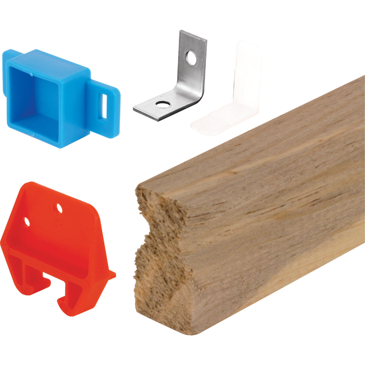Prime-Line Wood 24" Top or Bottom Drawer Track Kit Image 2