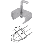 Prime-Line 1 In. Steel Bed Rail Clamp (2-Pack) Image 1