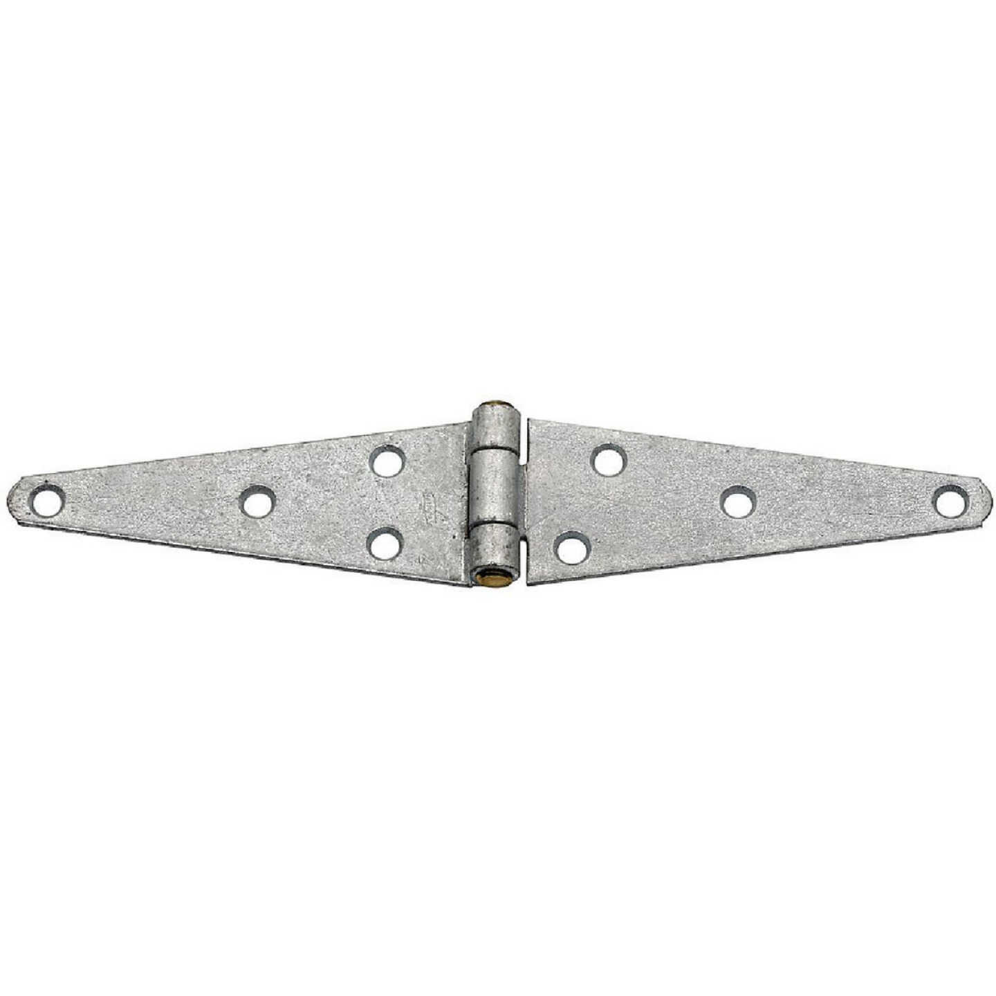 National Hardware 1.85 In. x 5 In. Galvanized Heavy-Duty Strap Hinge Image 1