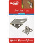 National Hardware 2-1/2 In. Galvanized Non-Swivel Safety Hasp Image 2
