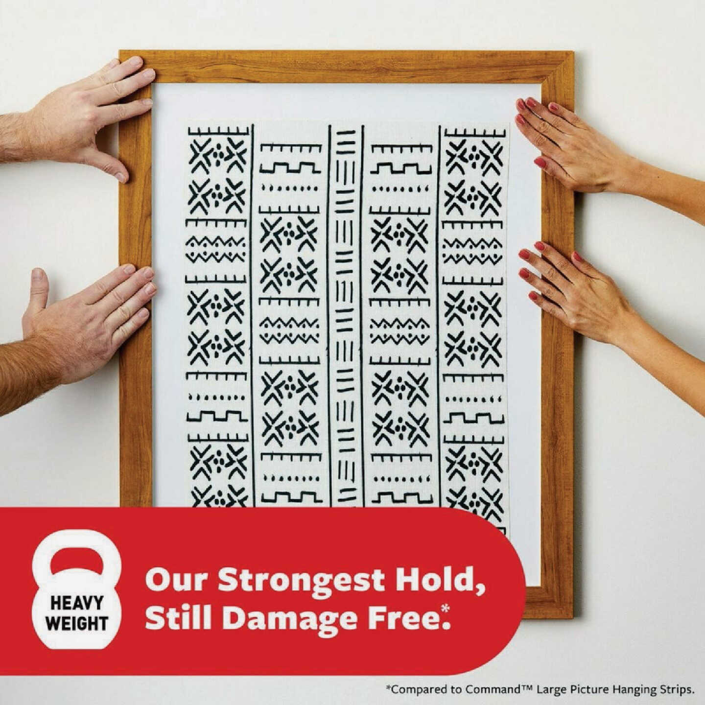 Command Black Picture Hanging Strip Mixed Pack, 16 Pairs Image 4