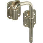 National Hardware Door 1-1/2 In. Nickel Slide Bolt Image 1