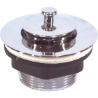 United States Hardware 1-7/8 In. Chrome Finish Bathtub Drain Stopper for Mobile Homes Image 1