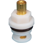 United States Hardware Hot/Cold Water Faucet Stem for Streamway 8 In. 3-Valve Bath Faucet Image 1