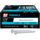 Do it Best 1-1/4 In. 12.5 ga White Aluminum Siding Nail (4 Oz.) Image 2